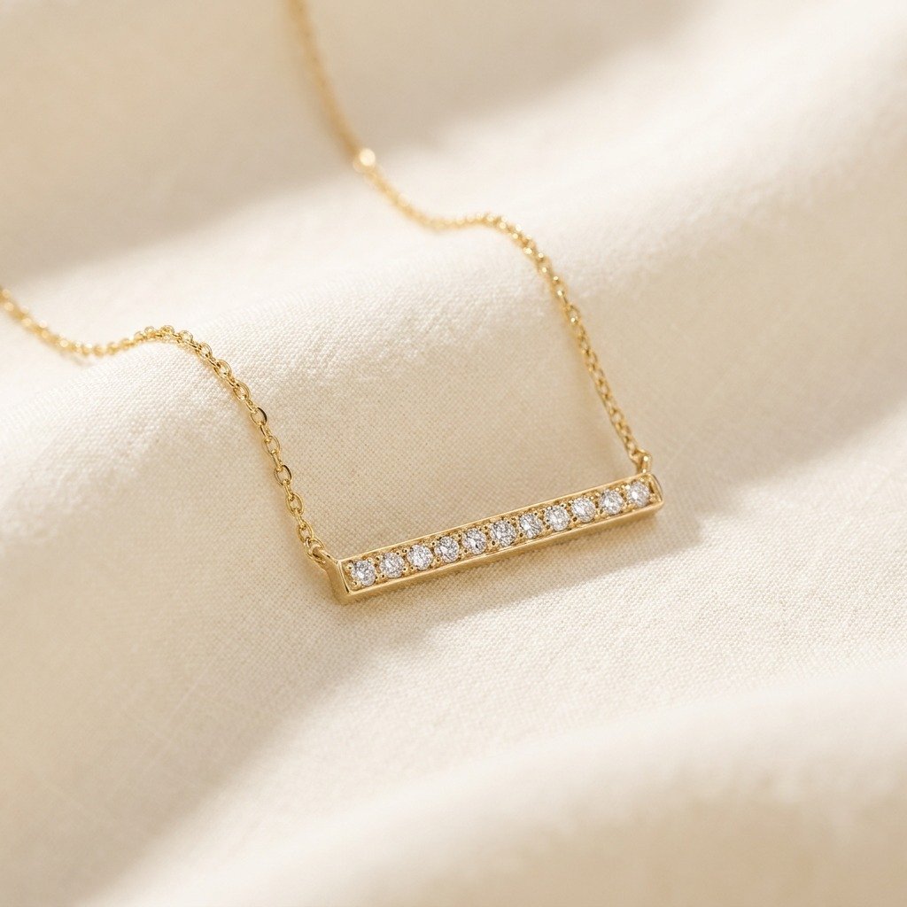Meridian Bar Necklace
